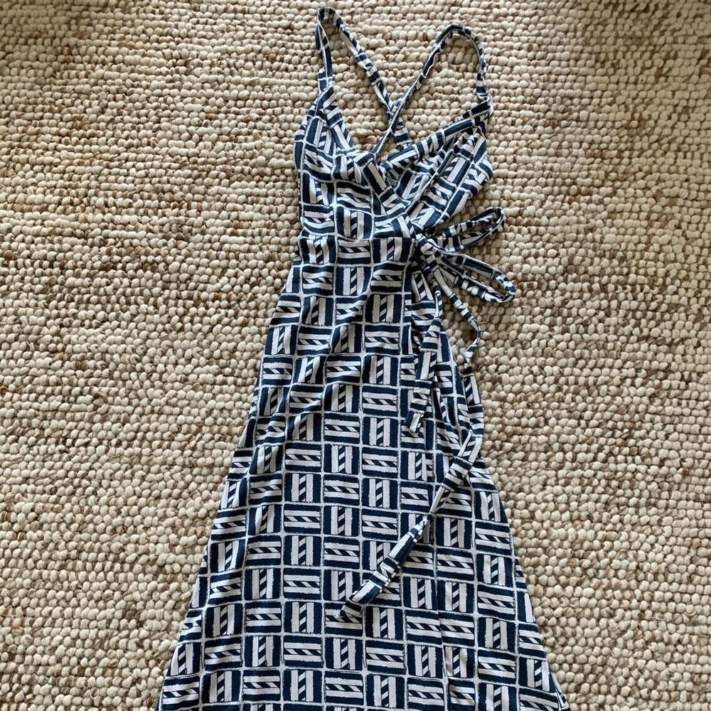 Mahi Gold Jersey Wrap Maxi